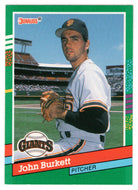 John Burkett - San Francisco Giants (MLB Baseball Card) 1991 Donruss # 638 Mint