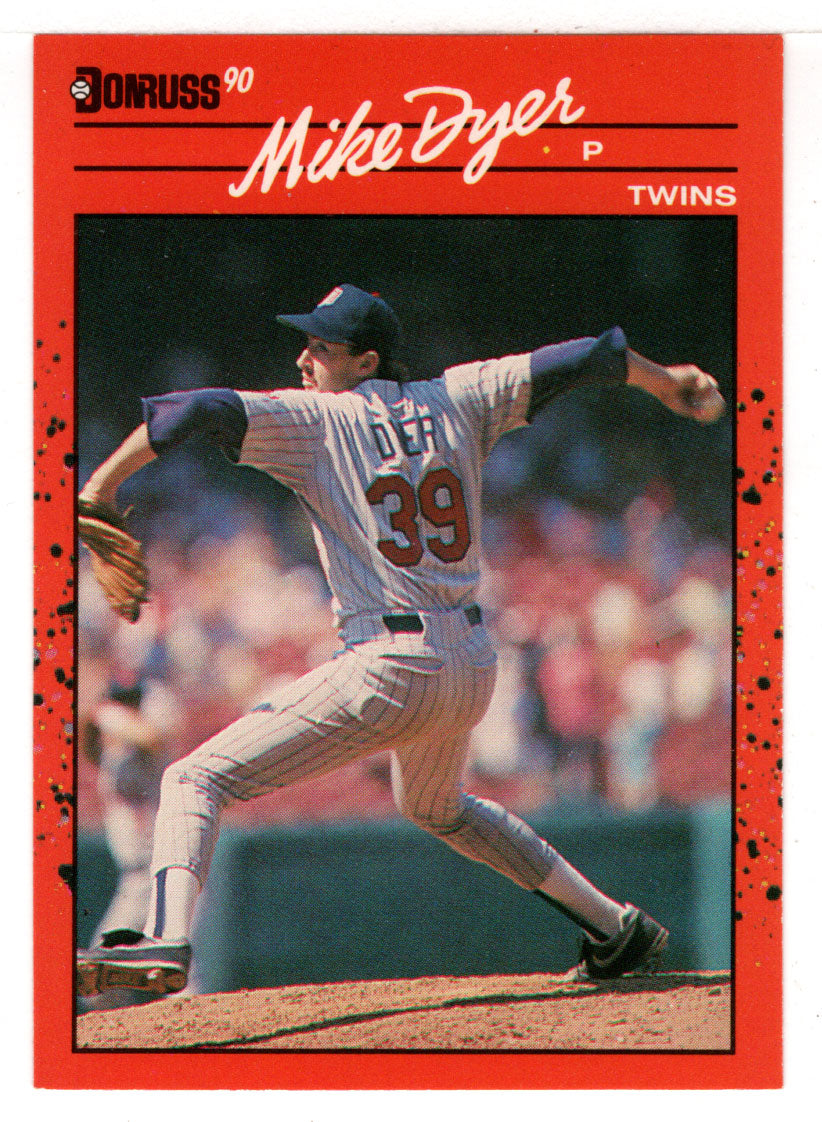 Mike Dyer RC - Minnesota Twins (MLB Baseball Card) 1990 Donruss # 642 Mint