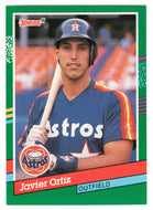 Javier Ortiz - Houston Astros (MLB Baseball Card) 1991 Donruss # 643 Mint