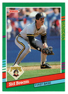 Sid Bream - Pittsburgh Pirates (MLB Baseball Card) 1991 Donruss # 644 Mint