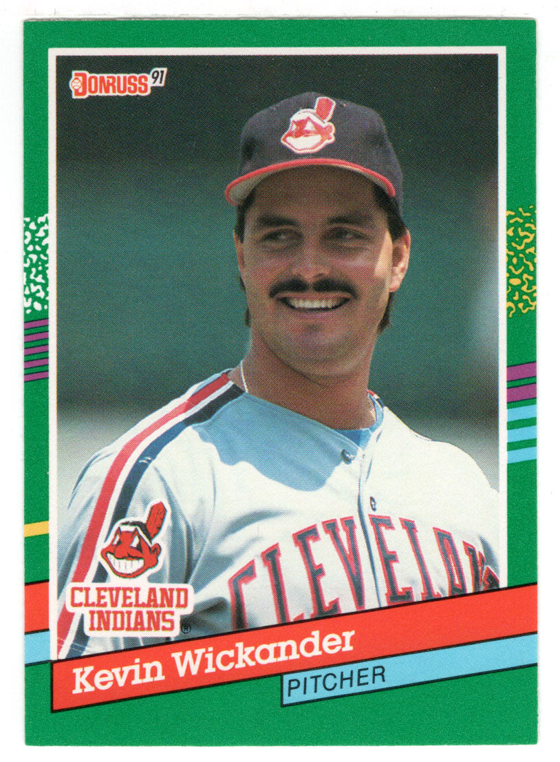Kevin Wickander - Cleveland Indians (MLB Baseball Card) 1991 Donruss # 649 Mint