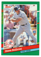 Steve Balboni - New York Yankees (MLB Baseball Card) 1991 Donruss # 650 Mint