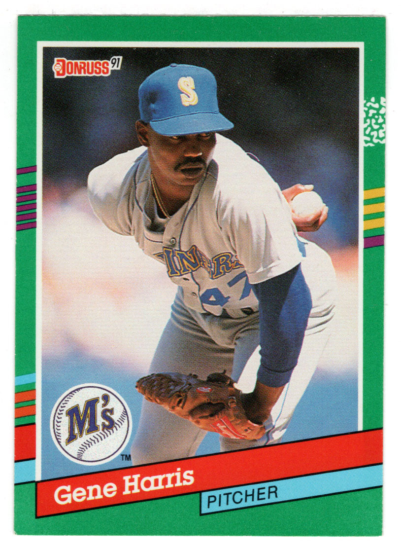 Gene Harris - Seattle Mariners (MLB Baseball Card) 1991 Donruss # 651 Mint