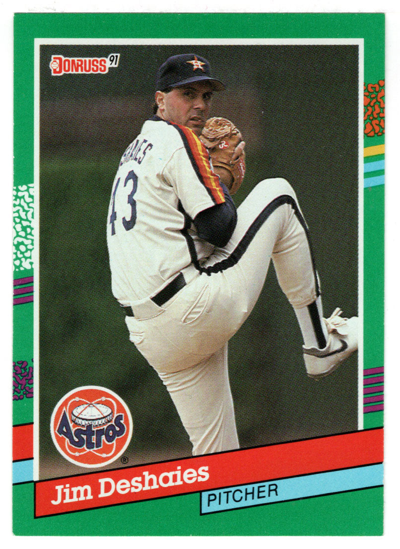 Jim Deshaies - Houston Astros (MLB Baseball Card) 1991 Donruss # 652 Mint