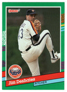 Jim Deshaies - Houston Astros (MLB Baseball Card) 1991 Donruss # 652 Mint