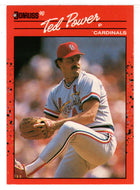 Ted Power - St. Louis Cardinals (MLB Baseball Card) 1990 Donruss # 653 Mint