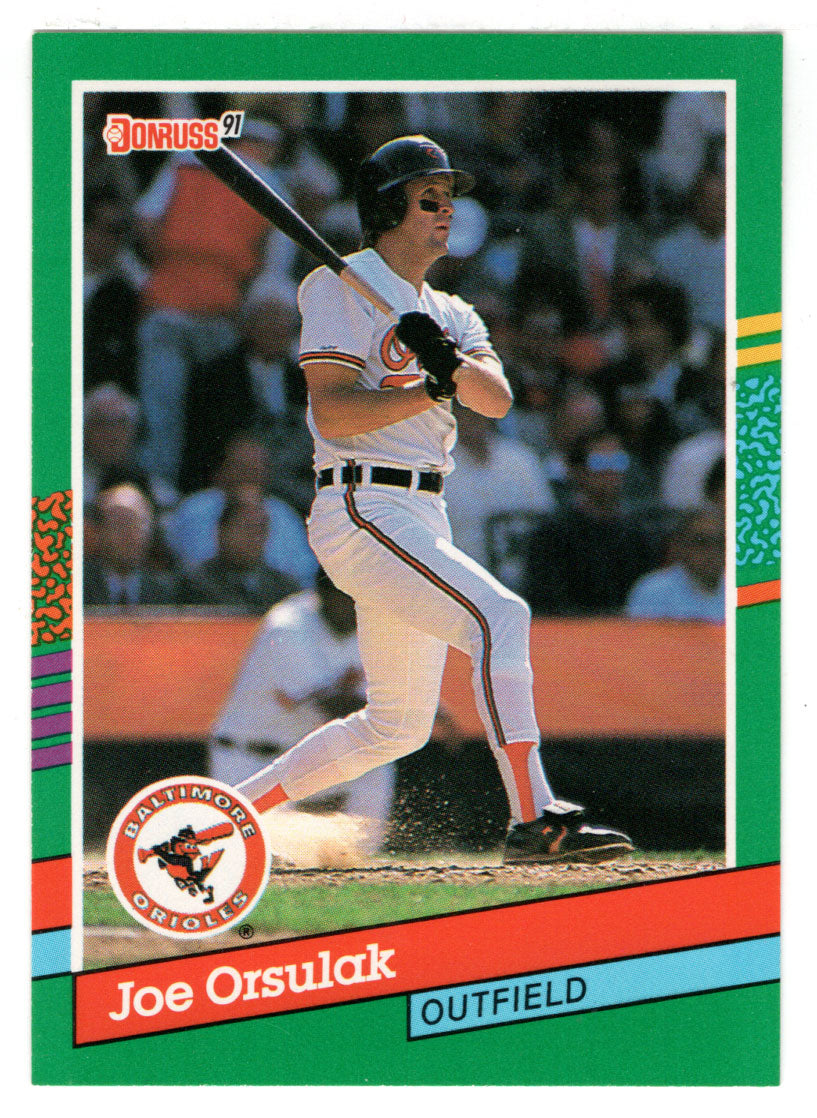 Joe Orsulak - Baltimore Orioles (MLB Baseball Card) 1991 Donruss # 654 Mint
