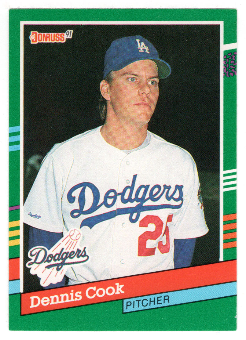 Dennis Cook - Los Angeles Dodgers (MLB Baseball Card) 1991 Donruss # 657 Mint