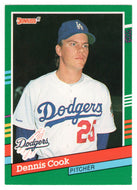 Dennis Cook - Los Angeles Dodgers (MLB Baseball Card) 1991 Donruss # 657 Mint