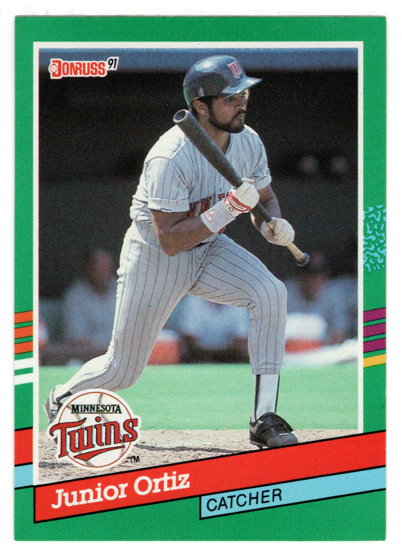Junior Ortiz - Minnesota Twins (MLB Baseball Card) 1991 Donruss # 659 Mint