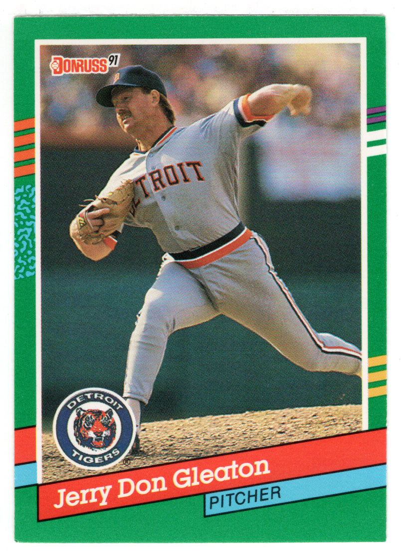 Jerry Don Gleaton - Detroit Tigers (MLB Baseball Card) 1991 Donruss # 661 Mint