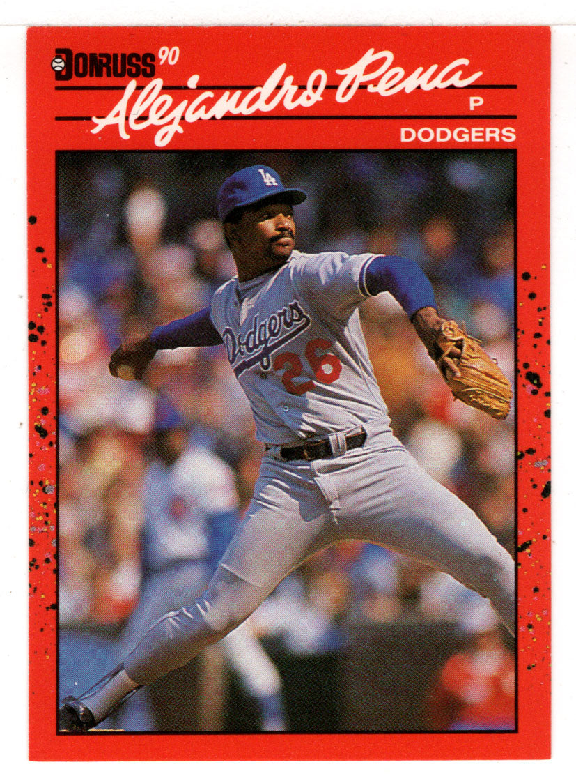 Alejandro Pena - Los Angeles Dodgers (MLB Baseball Card) 1990 Donruss # 664 Mint