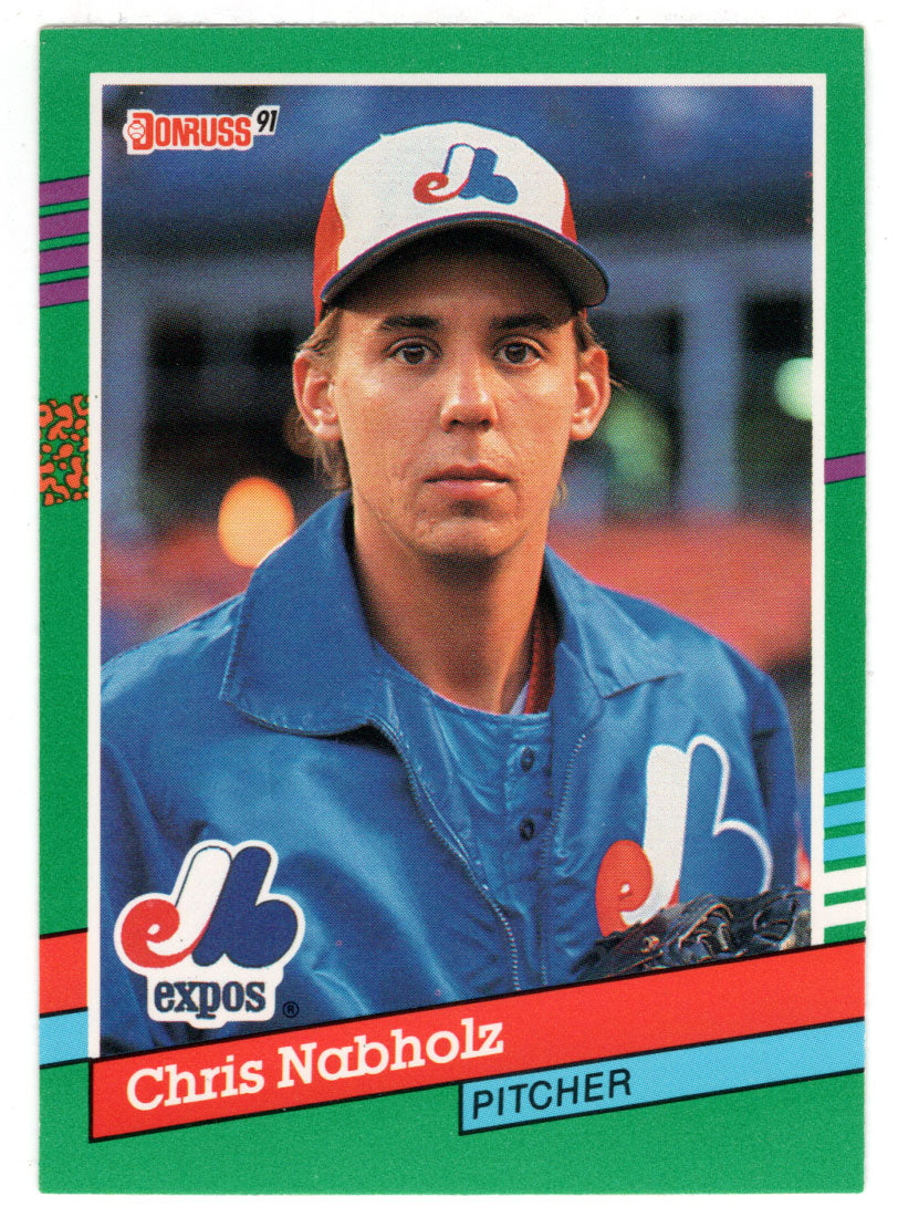 Chris Nabholz - Montreal Expos (MLB Baseball Card) 1991 Donruss # 667 Mint