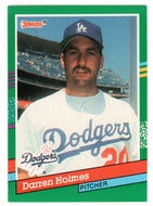 Darren Holmes RC - Los Angeles Dodgers (MLB Baseball Card) 1991 Donruss # 669 Mint