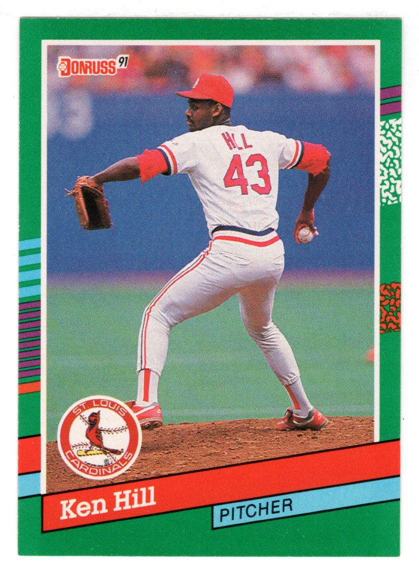 Ken Hill - St. Louis Cardinals (MLB Baseball Card) 1991 Donruss # 670 Mint