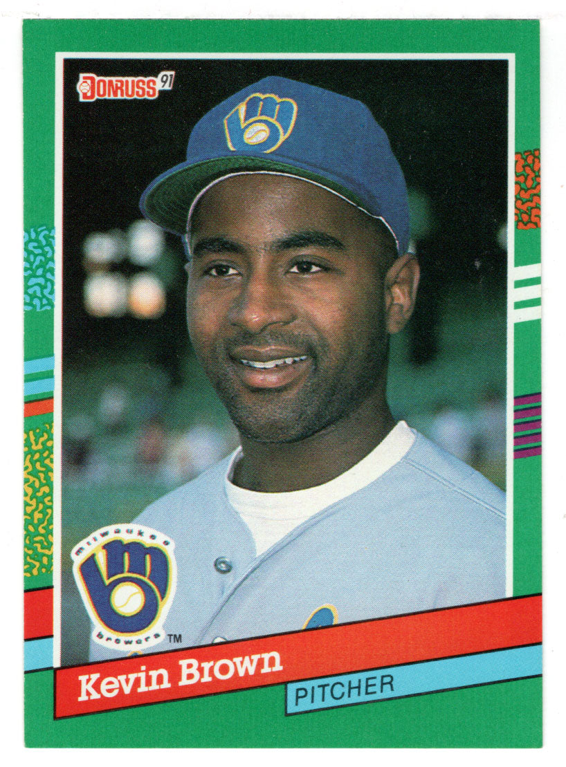 Kevin D. Brown - Milwaukee Brewers (MLB Baseball Card) 1991 Donruss # 674 Mint