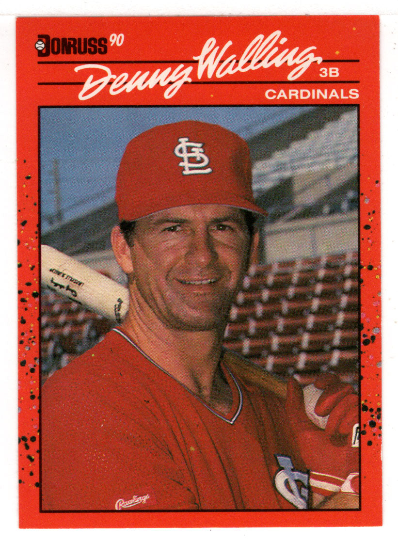 Denny Walling - St. Louis Cardinals (MLB Baseball Card) 1990 Donruss # 677 Mint