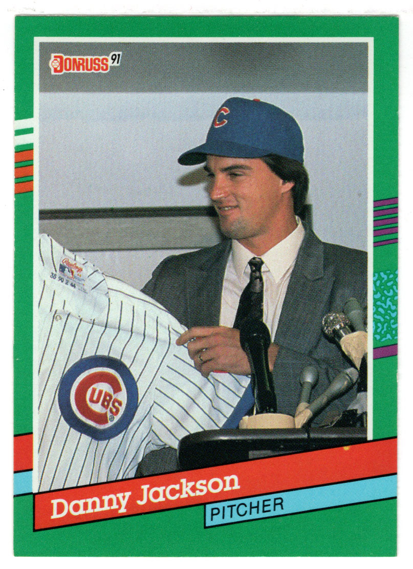 Danny Jackson - Chicago Cubs (MLB Baseball Card) 1991 Donruss # 678 Mint