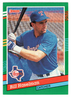 Bill Haselman RC - Texas Rangers (MLB Baseball Card) 1991 Donruss # 679 Mint