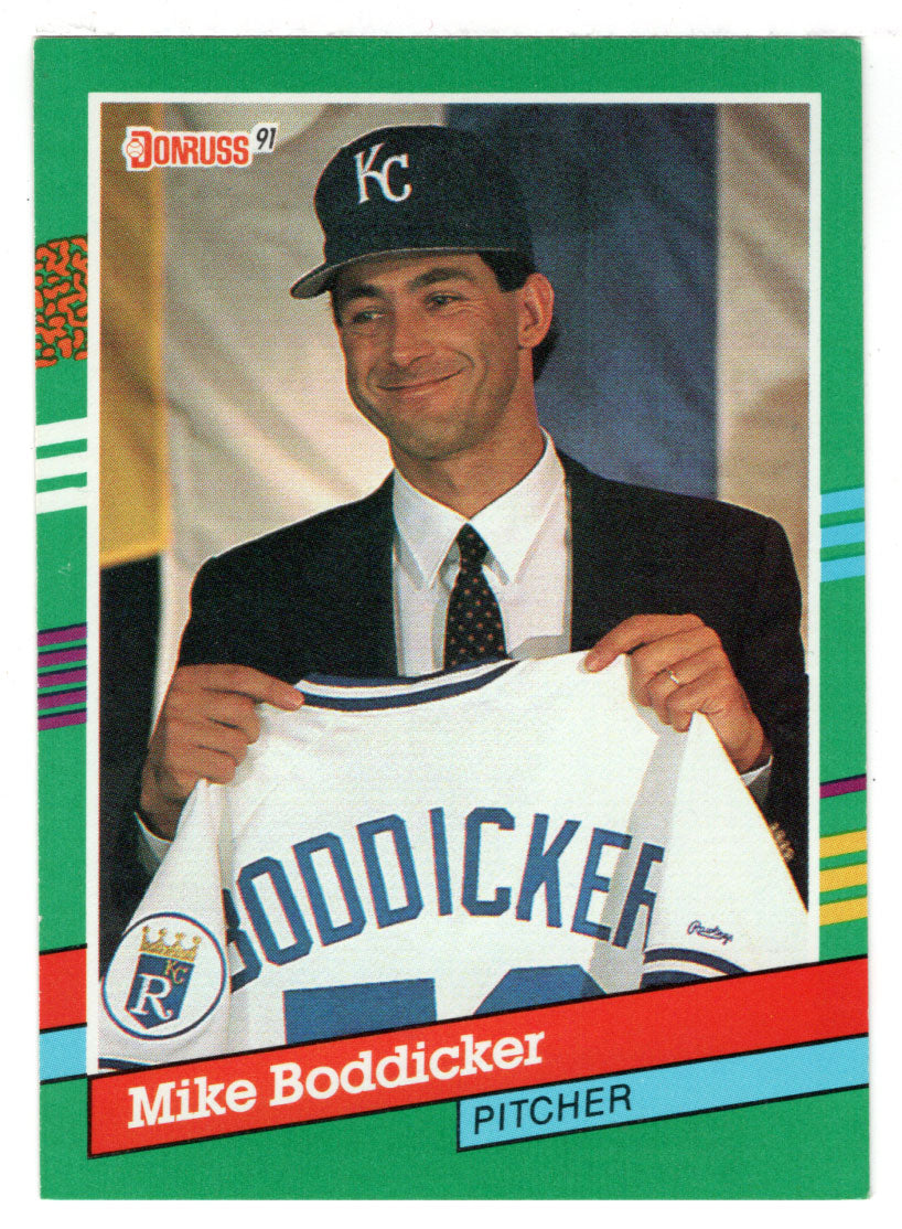 Mike Boddicker - Kansas City Royals (MLB Baseball Card) 1991 Donruss # 680 Mint
