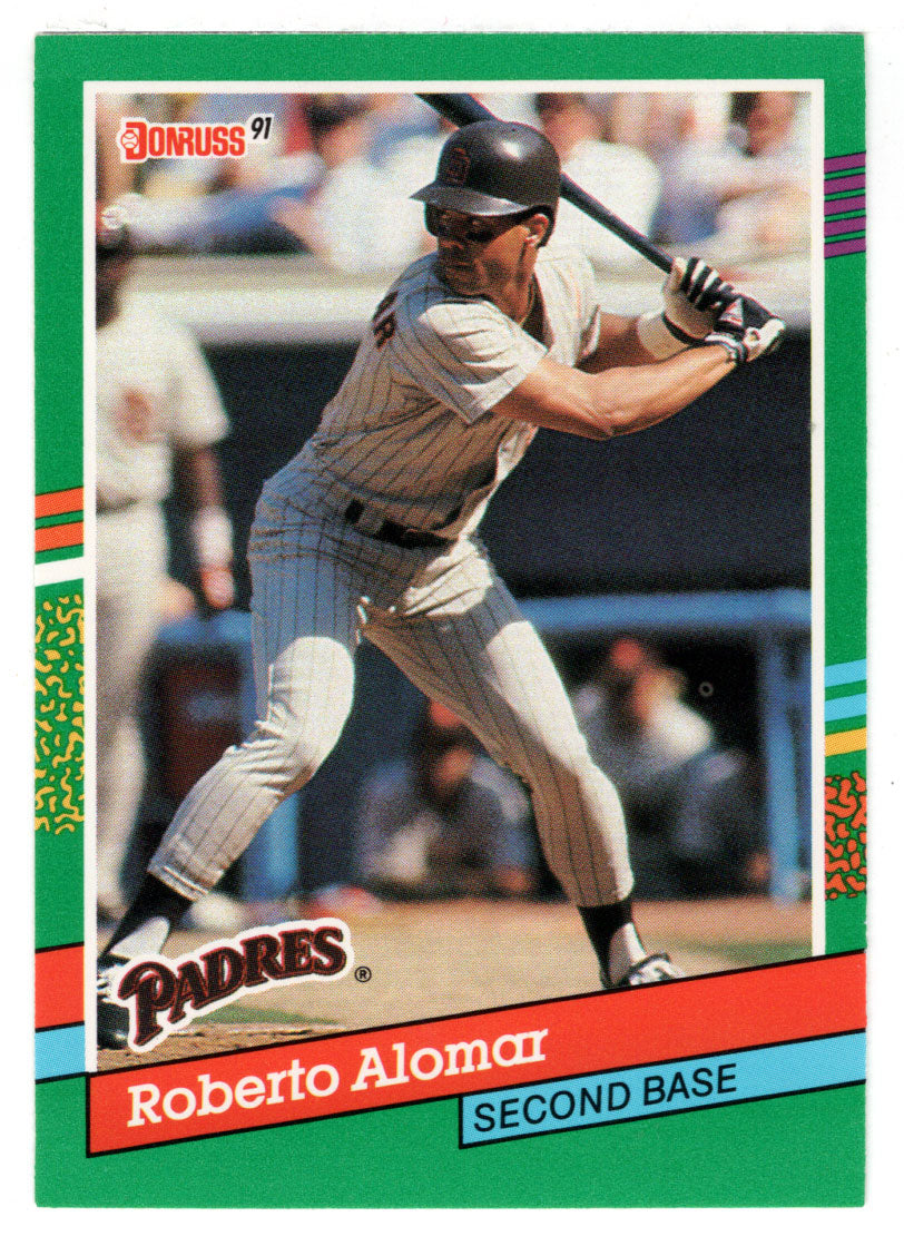Roberto Alomar - San Diego Padres (MLB Baseball Card) 1991 Donruss # 682 Mint