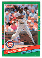 Shawon Dunston - Chicago Cubs (MLB Baseball Card) 1991 Donruss # 686 Mint