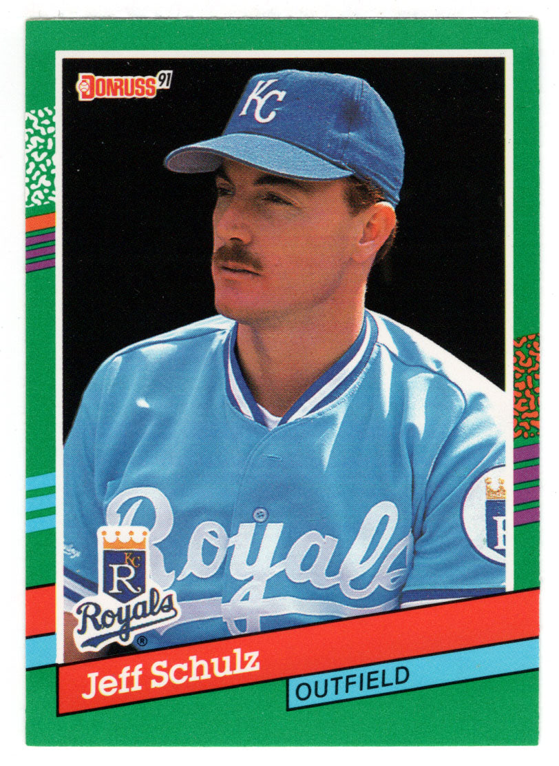 Jeff Schulz RC - Kansas City Royals (MLB Baseball Card) 1991 Donruss # 687 Mint