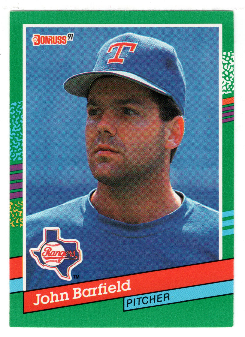 John Barfield - Texas Rangers (MLB Baseball Card) 1991 Donruss # 688 Mint