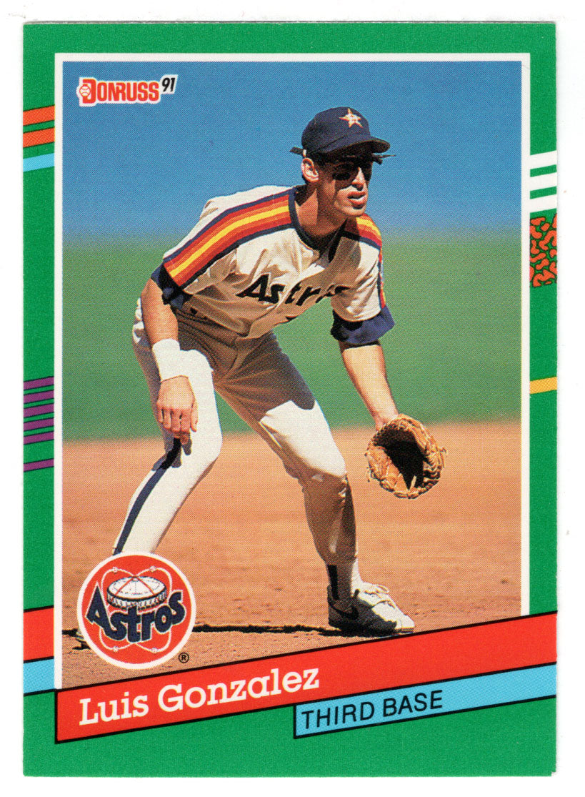 Luis Gonzalez RC - Houston Astros (MLB Baseball Card) 1991 Donruss # 690 Mint