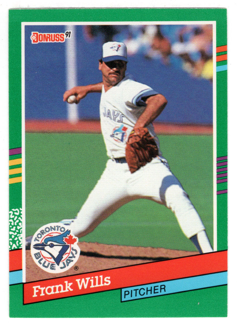 Frank Wills - Toronto Blue Jays (MLB Baseball Card) 1991 Donruss # 691 Mint