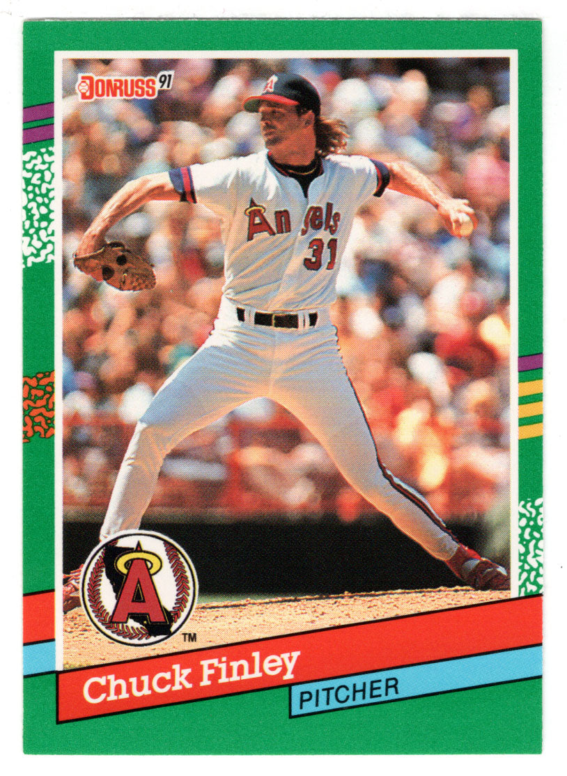 Chuck Finley - California Angels (MLB Baseball Card) 1991 Donruss # 692 Mint