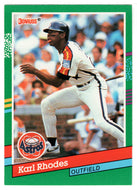 Karl Rhodes - Houston Astros (MLB Baseball Card) 1991 Donruss # 698 Mint