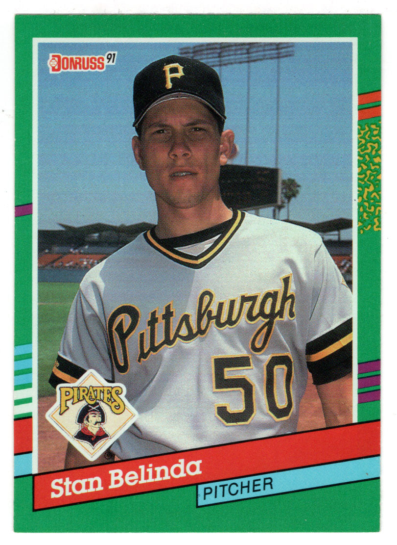 Stan Belinda - Pittsburgh Pirates (MLB Baseball Card) 1991 Donruss # 699 Mint