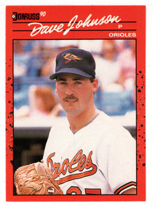 Dave Johnson RC - Baltimore Orioles (MLB Baseball Card) 1990 Donruss # 702 Mint