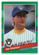 Jim Gantner - Milwaukee Brewers (MLB Baseball Card) 1991 Donruss # 703 Mint