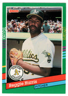 Reggie Harris - Oakland Athletics (MLB Baseball Card) 1991 Donruss # 704 Mint