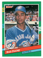 Rob Ducey - Toronto Blue Jays (MLB Baseball Card) 1991 Donruss # 705 Mint