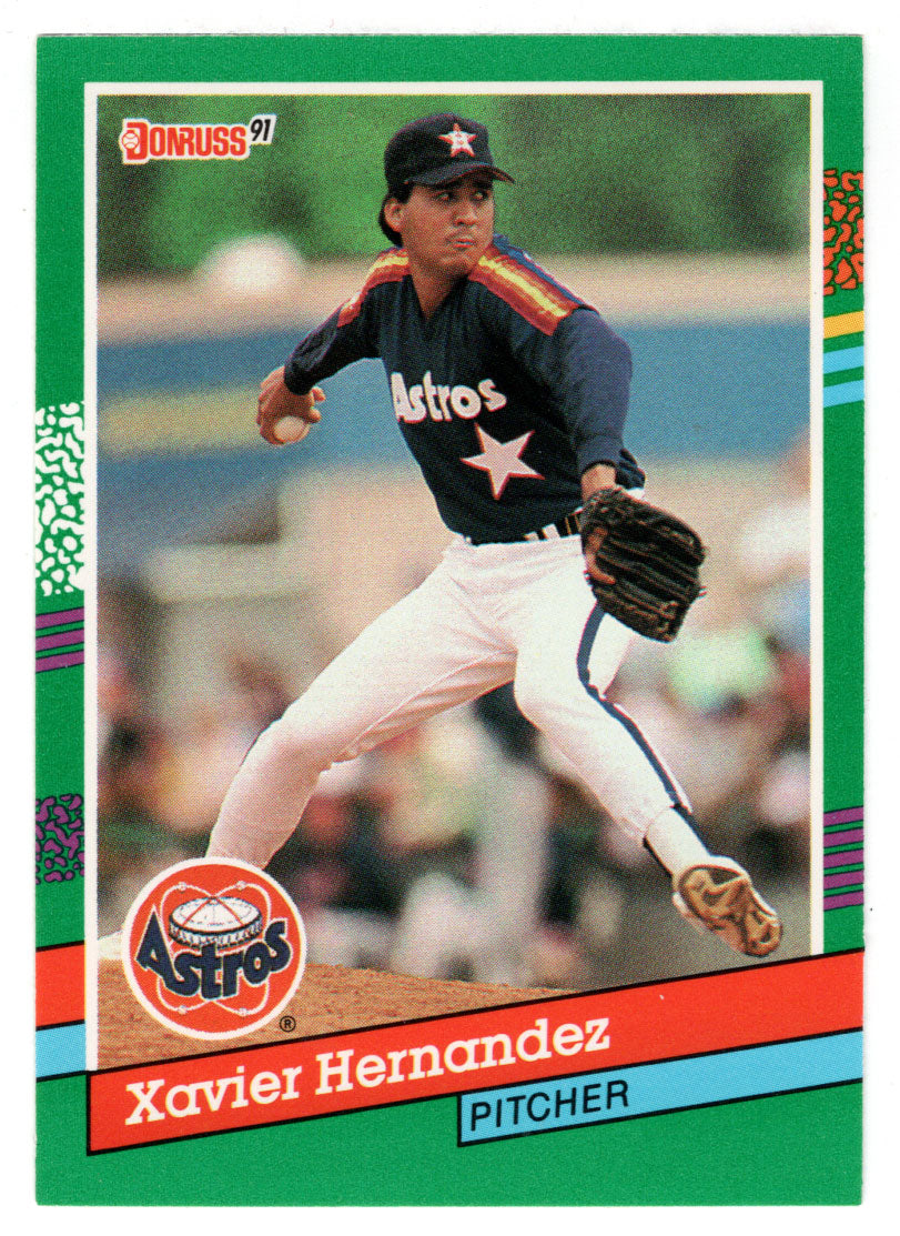 Xavier Hernandez - Houston Astros (MLB Baseball Card) 1991 Donruss # 708 Mint