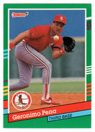Geronimo Pena - St. Louis Cardinals (MLB Baseball Card) 1991 Donruss # 712 Mint