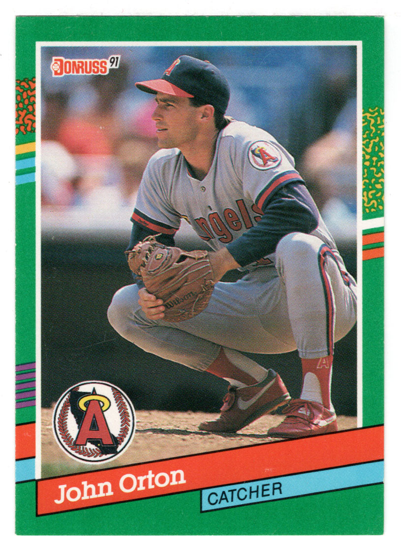 John Orton - California Angels (MLB Baseball Card) 1991 Donruss # 714 Mint