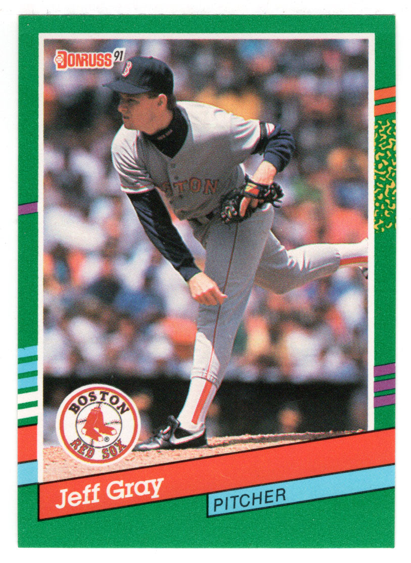Jeff Gray RC - Boston Red Sox (MLB Baseball Card) 1991 Donruss # 721 Mint