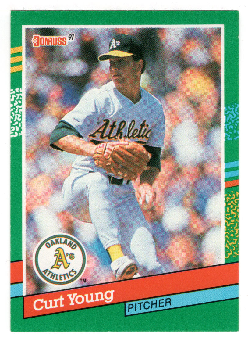 Curt Young - Oakland Athletics (MLB Baseball Card) 1991 Donruss # 723 Mint