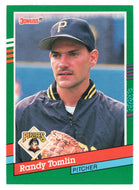 Randy Tomlin RC - Pittsburgh Pirates (MLB Baseball Card) 1991 Donruss # 725 Mint