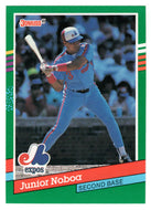 Junior Noboa - Montreal Expos (MLB Baseball Card) 1991 Donruss # 726 Mint