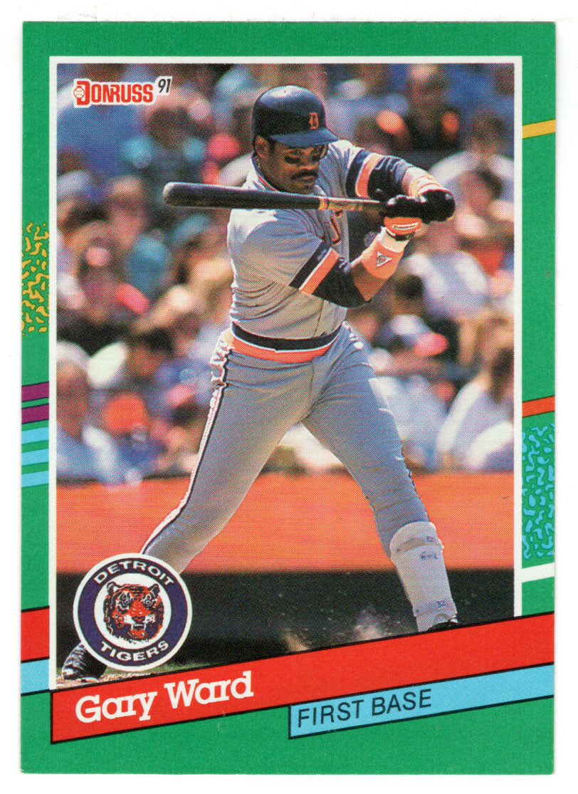 Gary Ward - Detroit Tigers (MLB Baseball Card) 1991 Donruss # 728 Mint