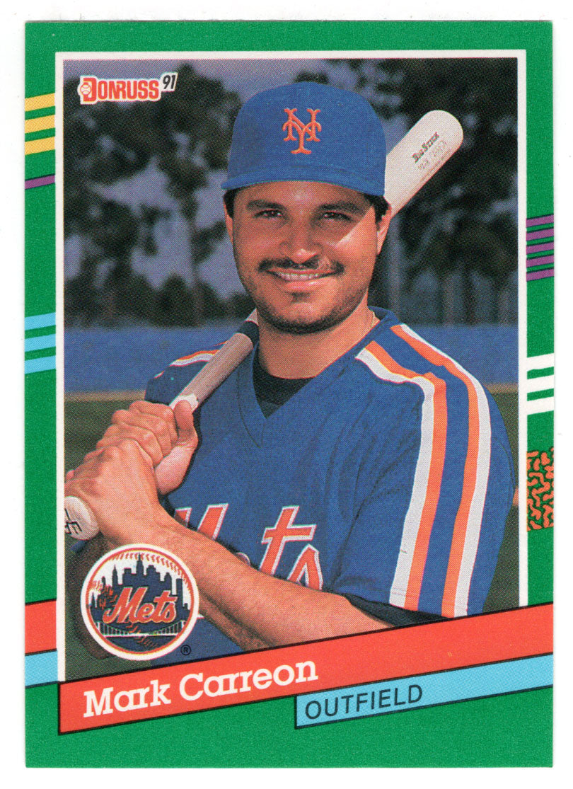Mark Carreon - New York Mets (MLB Baseball Card) 1991 Donruss # 731 Mint