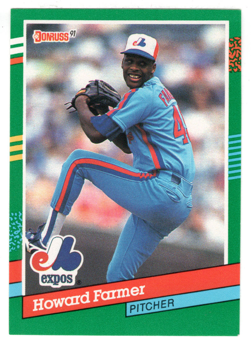 Howard Farmer - Montreal Expos (MLB Baseball Card) 1991 Donruss # 734 Mint