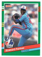 Howard Farmer - Montreal Expos (MLB Baseball Card) 1991 Donruss # 734 Mint