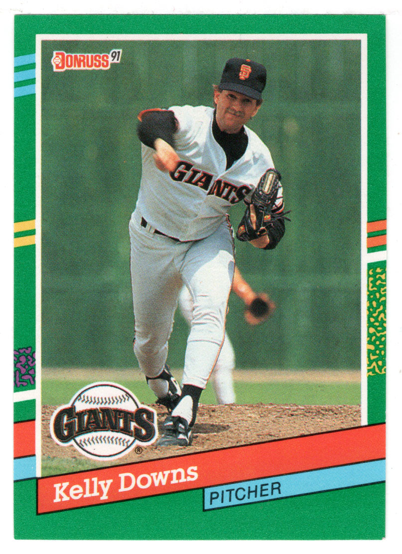 Kelly Downs - San Francisco Giants (MLB Baseball Card) 1991 Donruss # 738 Mint