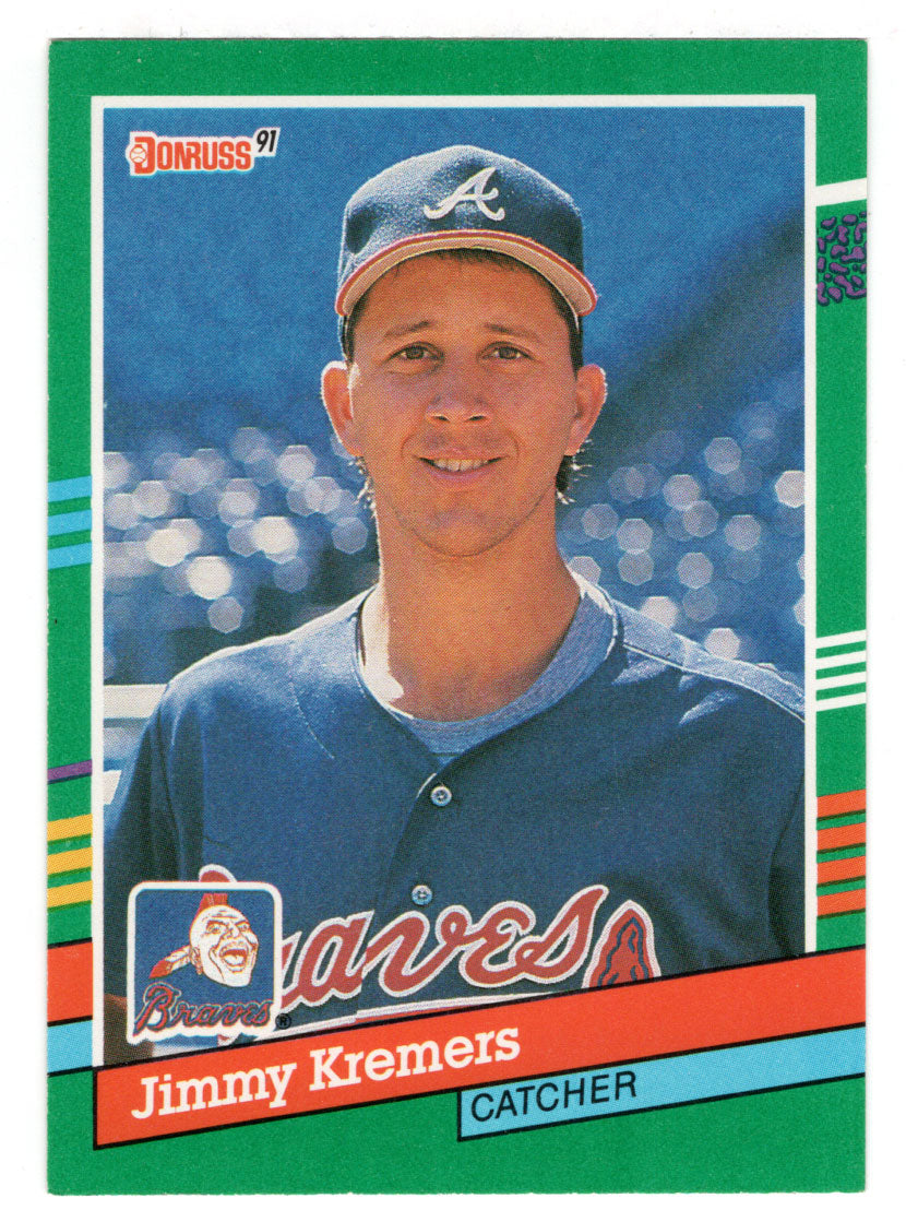 Jimmy Kremers - Atlanta Braves (MLB Baseball Card) 1991 Donruss # 739 Mint